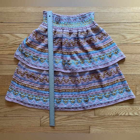 🩷 NWT Cecilia Prado tiered ruffle skirt - Picture 5 of 9